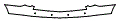 2011 Cadillac SRX Rear Bumper Kit - PPF