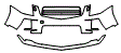 2007 Cadillac SRX Bumper Kit - PPF