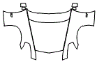 2006 Cadillac XLR-V Hood, Fender and Mirror Kit - PPF