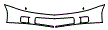 2008 Cadillac XLR-V Bumper Kit - PPF