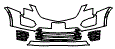 2023 Cadillac XT5 Bumper Kit - PPF