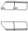 2020 Cadillac CT6 Premium Luxury Door Kit - PPF