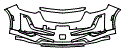 2022 Cadillac XT6 Bumper Kit - PPF