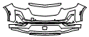 2023 Cadillac XT6 Bumper Kit - PPF
