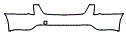 2023 Cadillac CT5 Rear Bumper Kit - PPF