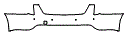 2022 Cadillac CT5 Rear Bumper Kit - PPF