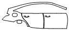 2020 Cadillac CT5 Door and Rear Fender Kit - PPF