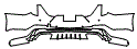 2025 Cadillac CT4 Rear Bumper Kit - PPF