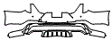 2023 Cadillac CT4 V-Series Blackwing Rear Bumper Kit - PPF