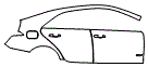 2023 Cadillac CT4 Door and Rear Fender Kit - PPF