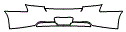 2008 Infiniti G35 Sedan Base Rear Bumper Kit - PPF
