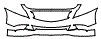 2012 Infiniti G37 Sedan Bumper Kit - PPF