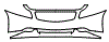 2009 Infiniti G37 Sedan Sport Bumper Kit - PPF