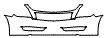 2008 Infiniti G37 Coupe X Grille and Bumper Kit - PPF
