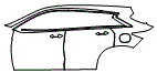 2024 Infiniti QX50 Sport Door and Rear Fender Kit - PPF