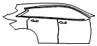 2021 Infiniti QX50 Door and Rear Fender Kit - PPF