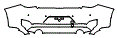 2022 Infiniti Q60 Pure Rear Bumper Kit - PPF