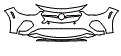 2019 Buick Regal Sportback Bumper Kit - PPF
