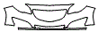 2015 Buick Regal Base Bumper Kit - PPF