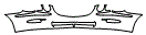 2008 Buick LaCrosse CXS Bumper Kit - PPF