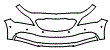 2019 Buick LaCrosse Bumper Kit - PPF