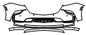 2023 Buick Enclave Essence Bumper Kit - PPF