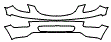 2008 Buick Enclave CXL Lower Bumper and Upper Bumper Kit - PPF