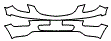 2010 Buick Enclave Lower Bumper and Upper Bumper Kit - PPF