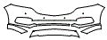 2019 Buick Enclave Premium Bumper Kit - PPF