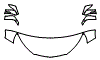 2019 Buick Encore Hood, Fender and Mirror Kit