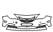 2019 Buick Cascada Grille and Bumper Kit - PPF