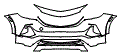2021 Buick Encore GX Bumper Kit - PPF