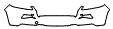 2017 Jeep Cherokee Sport Bumper Kit - PPF