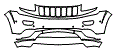 2015 Jeep Grand Cherokee Bumper Kit - PPF