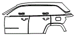 2025 Jeep Grand Cherokee Summit Door and Rear Fender Kit - PPF