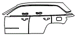 2025 Jeep Grand Cherokee Laredo X Door and Rear Fender Kit - PPF