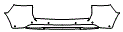2025 Jeep Grand Cherokee 4xe Rear Bumper Kit - PPF