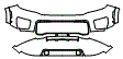 2025 Jeep Grand Cherokee Overland Bumper Kit - PPF