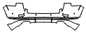 2022 Jeep Grand Cherokee WK (Previous Generation) Limited X Rear Bumper Kit - PPF