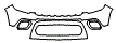 2022 Jeep Compass Bumper Kit - PPF