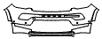 2022 Jeep Compass Bumper Kit - PPF