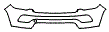 2023 Jeep Compass Latitude Lux Bumper Kit - PPF