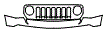 2016 Jeep Patriot High Altitude Grille and Bumper Kit - PPF
