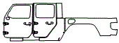 2025 Jeep Gladiator Door and Rear Fender Kit - PPF