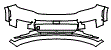 2022 Jeep Grand Cherokee L Bumper Kit - PPF