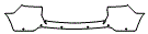 2025 Jeep Grand Cherokee L Limited Rear Bumper Kit - PPF