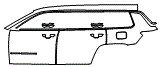 2023 Jeep Grand Cherokee L Door and Rear Fender Kit - PPF