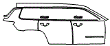2024 Jeep Grand Cherokee L Limited Door and Rear Fender Kit - PPF