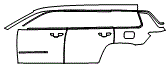 2021 Jeep Grand Cherokee L Door and Rear Fender Kit - PPF
