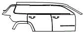 2025 Jeep Grand Cherokee L Door and Rear Fender Kit - PPF
